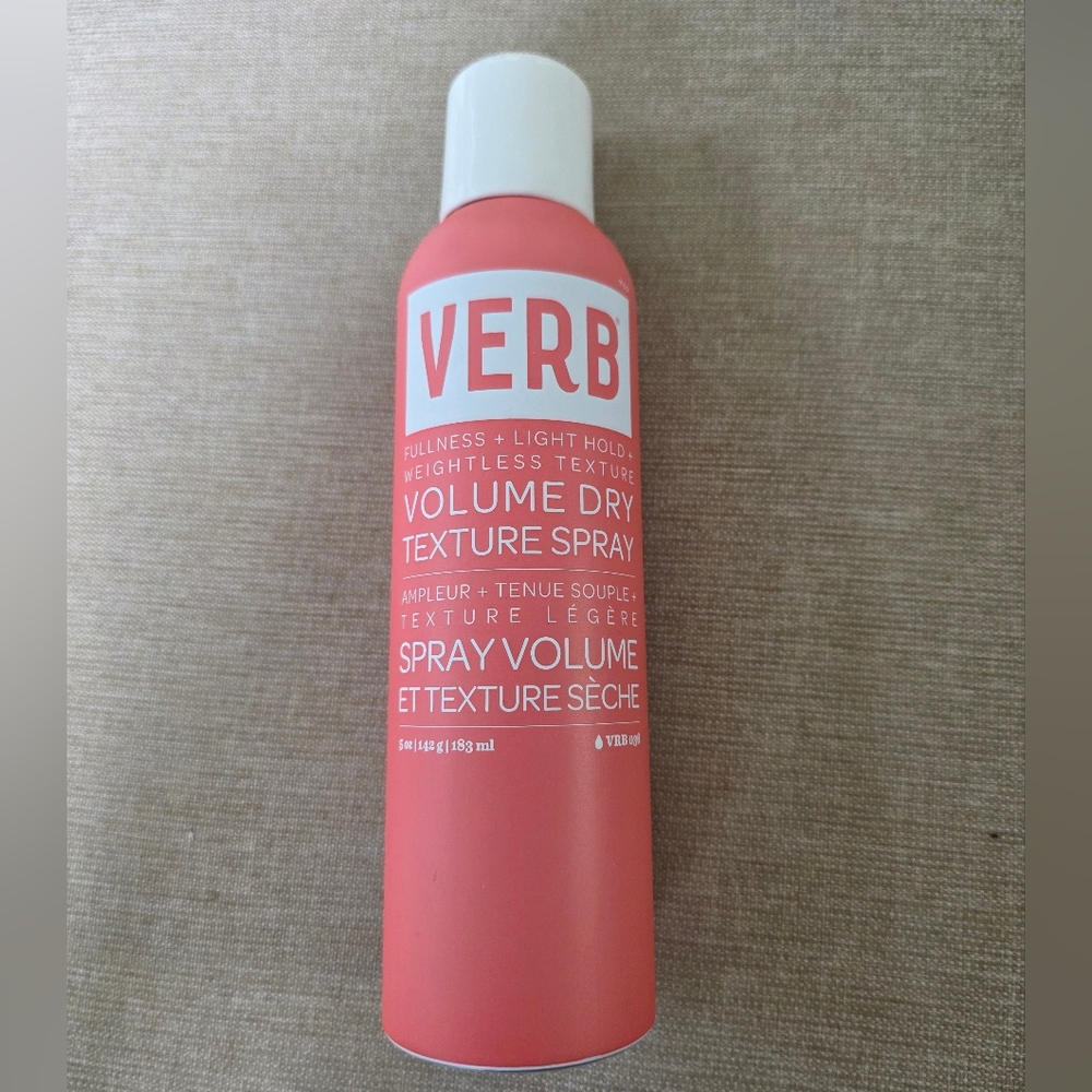 Verb Volume Dry Texture Spray Full Size 5oz 183mL Light Hold+Weightless Grit